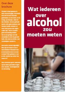 Brochure alcohol