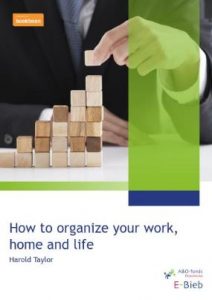 E-book how to organize your work